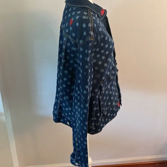 LuLaRoe NWT Kenny jean jacket 3XL - Picture 5 of 16